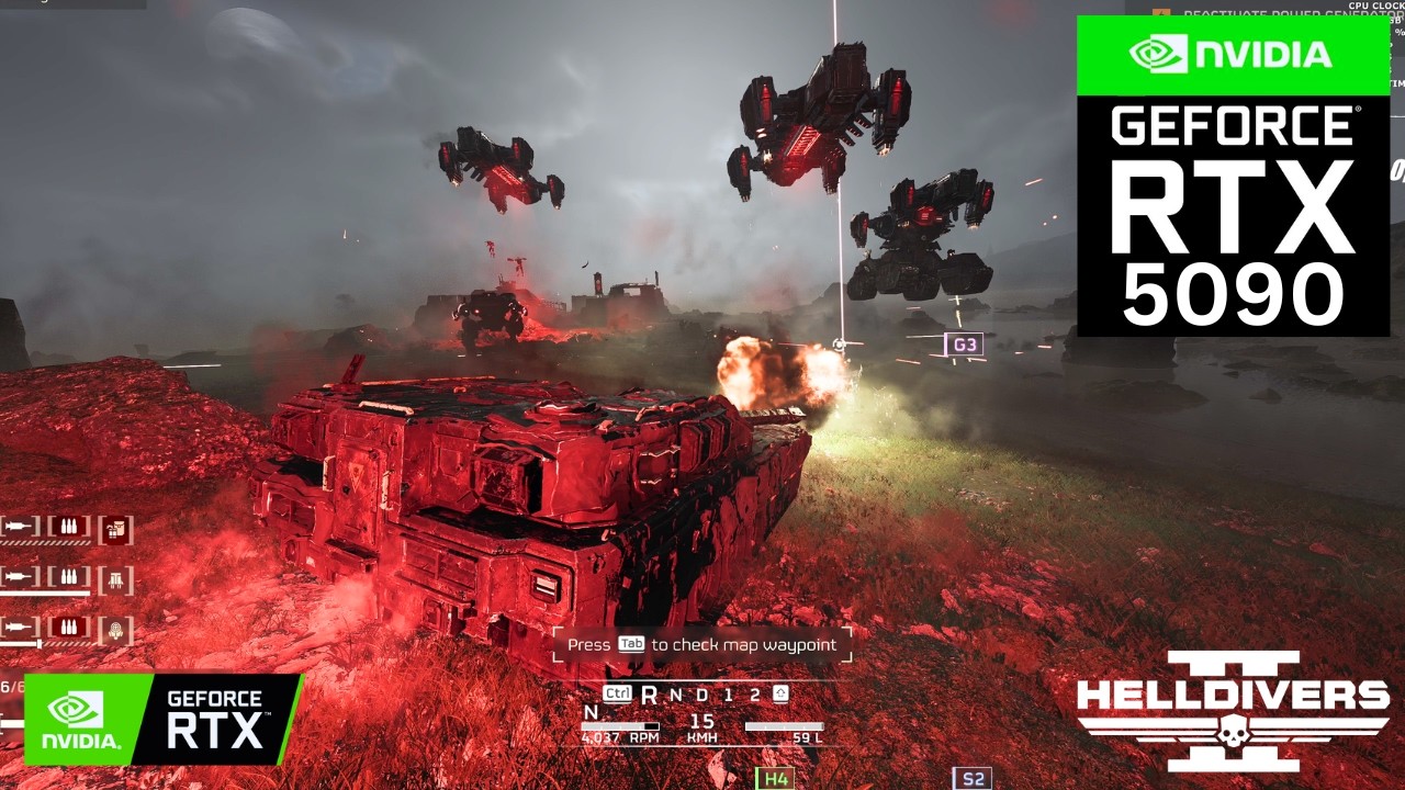 HELLDIVERS 2: CYBORGS ARE BACK on RTX 5090 32GB (4K Maximum Graphics)