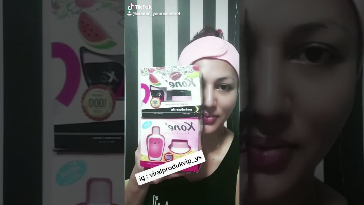 cara memakai kone skincare