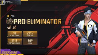 Free fire rush gameing video's and he is roxtern0.2 #freefire #freefiremax #freefireruokmode  