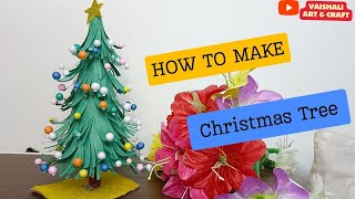 How to make a paper angel - Christmas tree decorations 