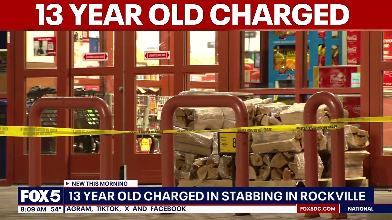 13 year old charged in Rockville Safeway stabbing