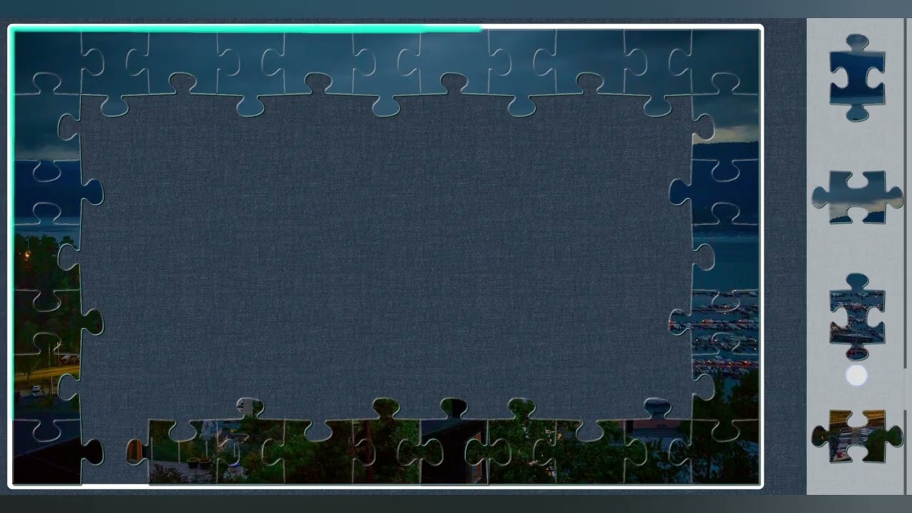 The image depicts a cruise ship at Night//jigsaw puzzles craft🧩//Amazing puzzles Art🧩//puzzlesArt🧩//