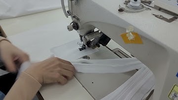 MAY NẸP CONG ÁO SƠ MI KÉT HỢP NHIỀU CÔNG ĐOẠN VÀO MỘT MÁY