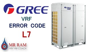 GREE VRF ERROR CODE L7 [ ENGLISH ]