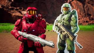 Red vs Blue Introduce New Blood Gulch Fortnite Creative Map