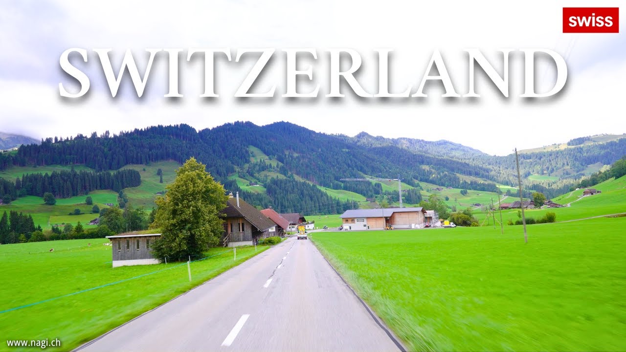 🏠🌷The Most Beautiful Swiss Countryside 🇨🇭 🌺 Meadows and Rolling Hills of Switzerland | 