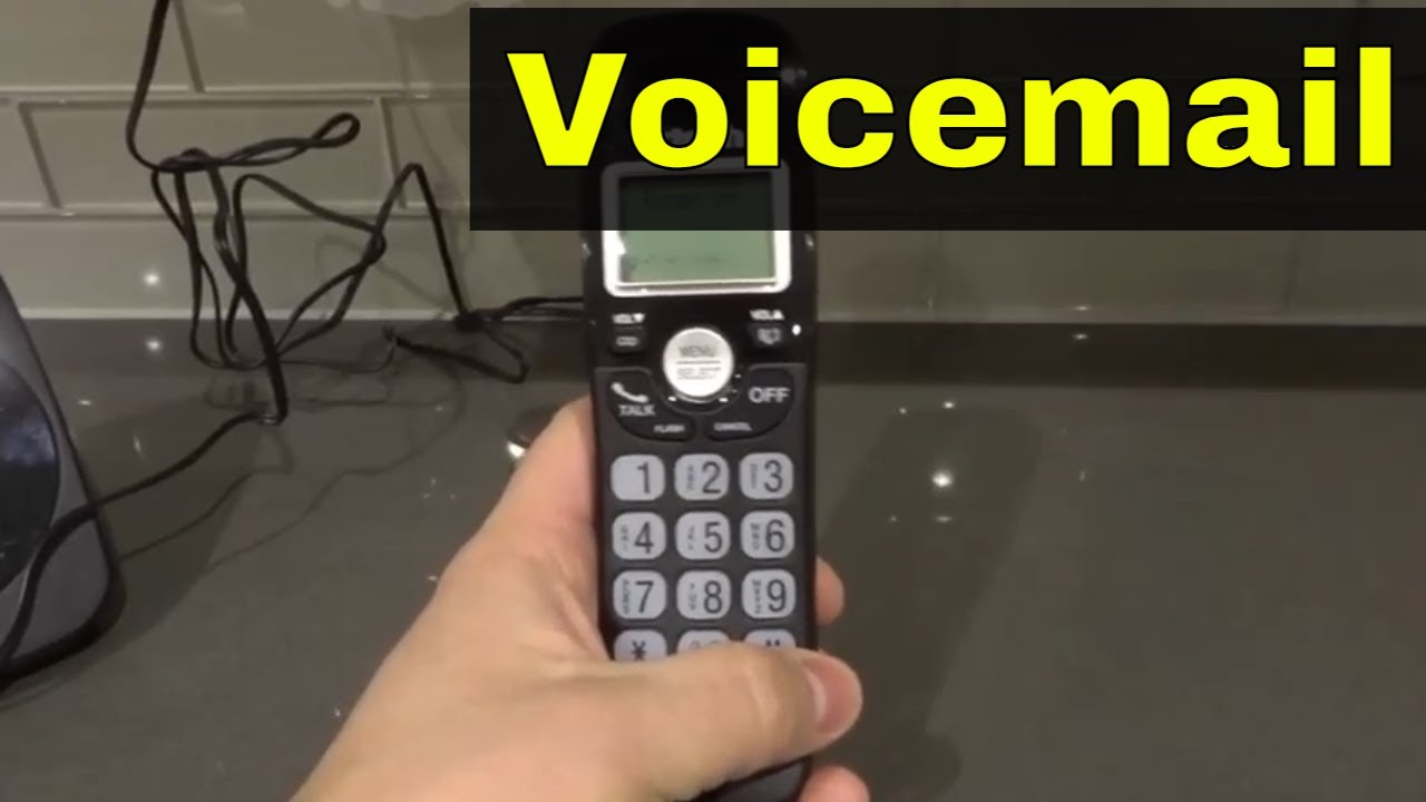 How To Check Voicemail On A Vtech Cordless PhoneFull Tutorial YouTube