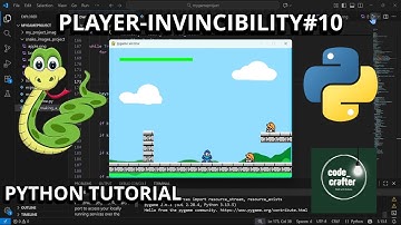 🔥 Player Invincibility  in Pygame ⚡ | Towards Making a Game (Part 10) | Python Tutorial 🐍