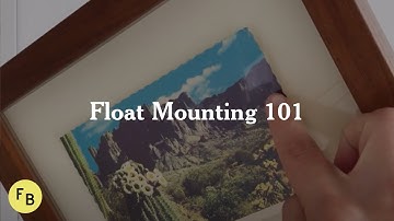 Float Mounting Artwork | Framebridge Tips and Tricks