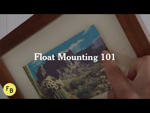 Float Mounting Artwork | Framebridge Tips and Tricks