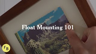 Float Mounting Artwork | Framebridge Tips and Tricks