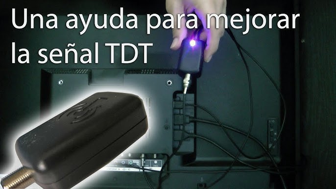 Antena tdt amplificadora para tv decodificadores con tdt - tdt2 INNOVALL