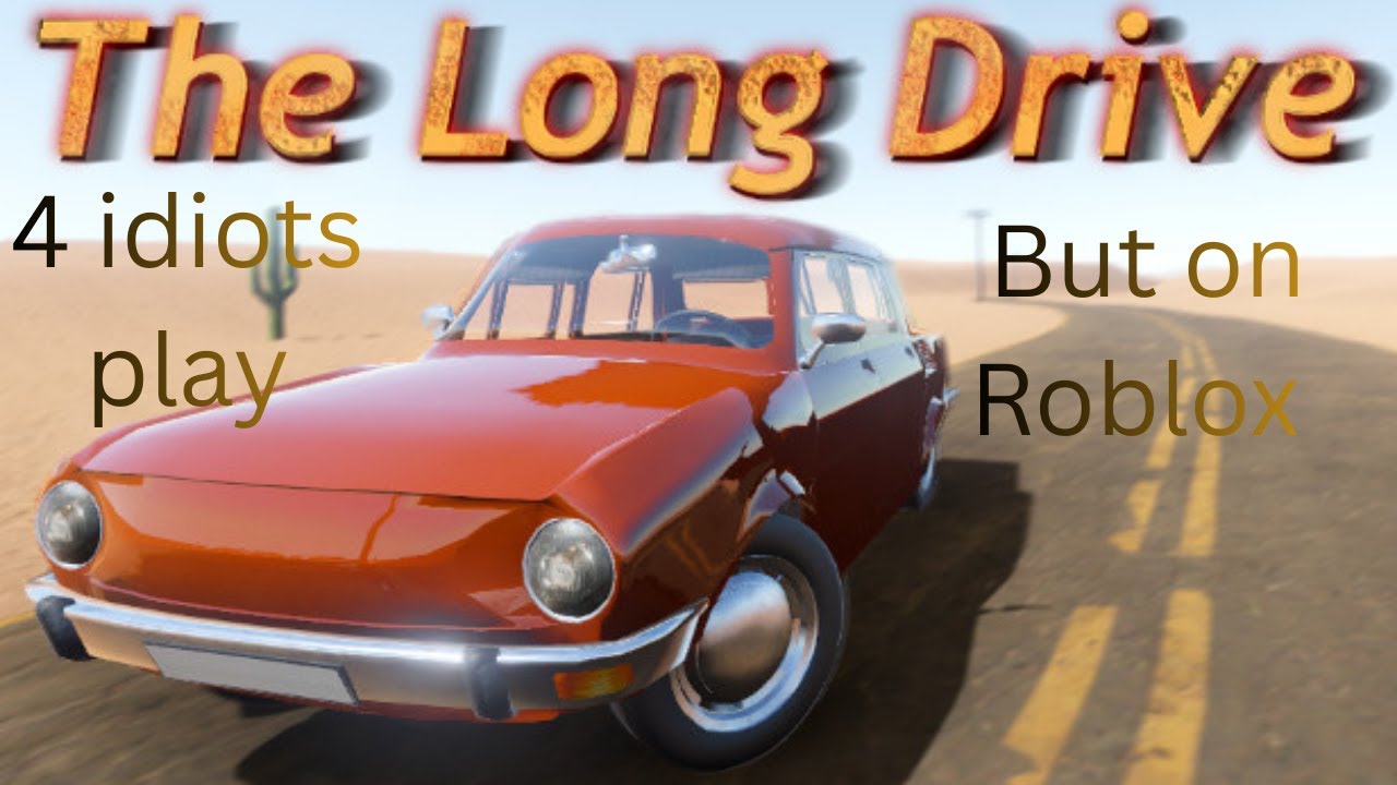 4 idiots play the long drive but on Roblox and it went how you would expect