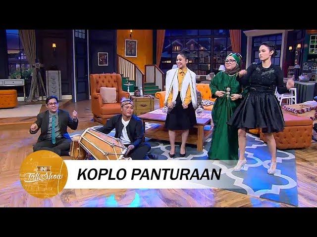 Koplo Panturaan Bareng Lesti Diiringi Sule Bermain Gendang class=