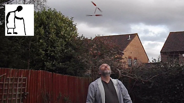 Rubber Band Powered Helicopter based on design by ...