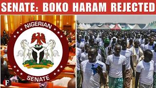 Nigerian Senate Rejects Boko Haram Rehabilitation Programme, Says Justice Must Prevail