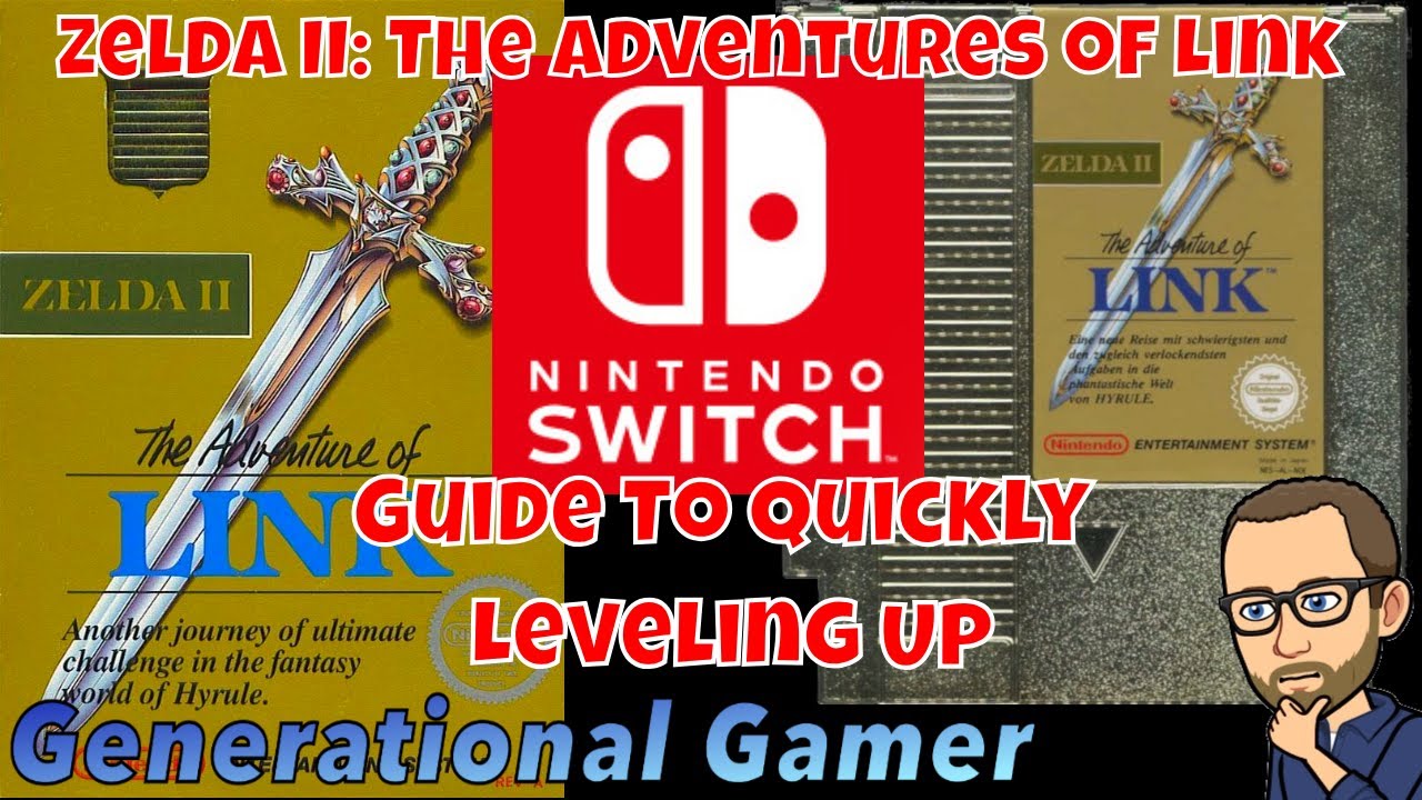 Zelda II The Adventures Of Link Zelda 2 Level Up Guide YouTube