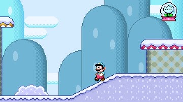 SMW Custom Powerup: New Super Mario Bros. Wii - Ice Flower
