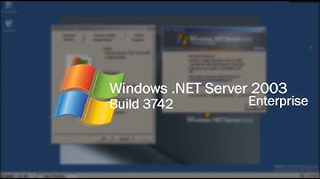 Windows .NET Server 2003 Build 3742