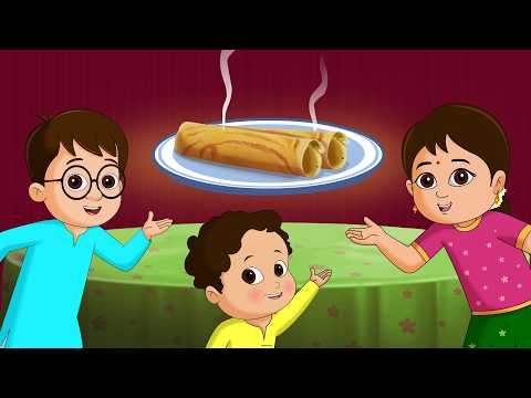Grandma Made Dosa + More Fun Hindi Nursery Rhymes | Best Hindi Nursery Rhymes for Kids
