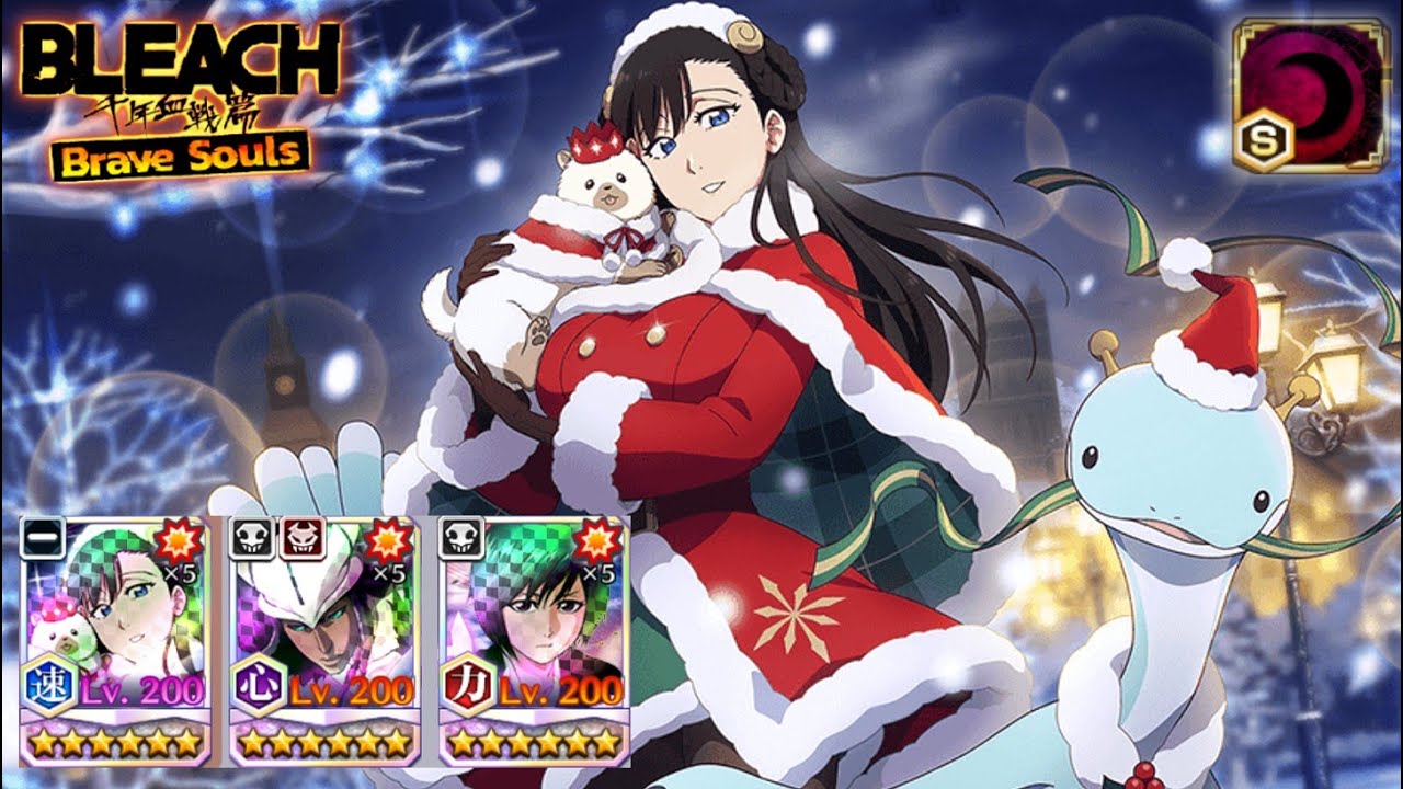 HARD GUILD QUEST No Affiliation Ranged Sub 1s 👺 Noel Xmas 5/5 Max Transcended! Bleach: Brave Souls!