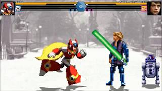 M.U.G.E.N Mondays Video #150 - Zer0 & Youmu VS. Luke Skywalker & Link (Turns)