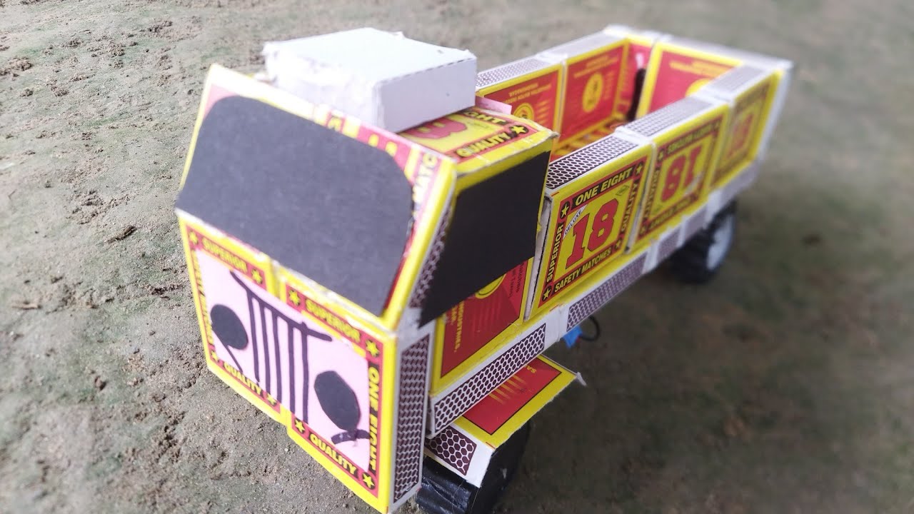 How To Make Matchbox Truck At Home From Matchbox Diy Truck Toy Mini how-to-make-matchbox-truck-at-home-from-matchbox-diy-truck-toy-mini