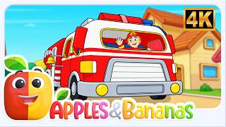 wheels fire truck nursey rhymes kids songs