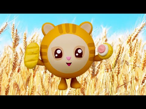 видео: Малышарики - Колосок - серия 243 -  мультфильмы для малышей - как  растет хлеб