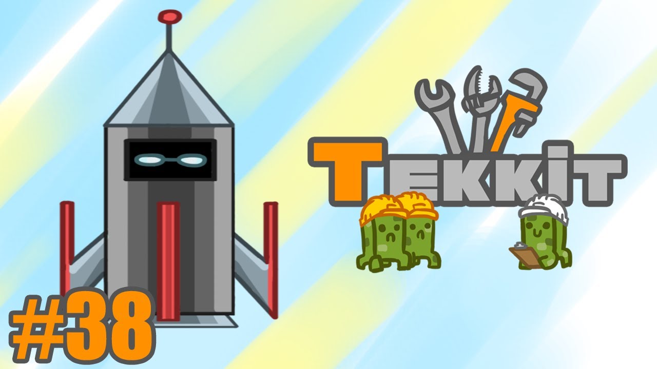 BUILDING MY SPACESHIP - Let's Minecraft - Tekkit - 38 - YouTube