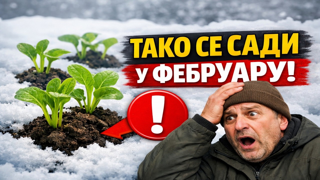 Rana berba: Šta posaditi u februaru, pa da vam komšije zavide? Trik za lenje.