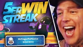 Die beste WIN STREAK mit Sascha,Danny & Jushi | Fall Guys | SpontanaBlack