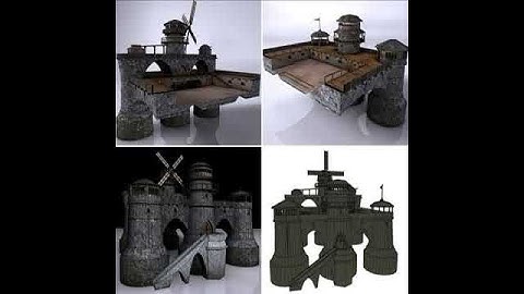 3D Model The Wizard Castle Review