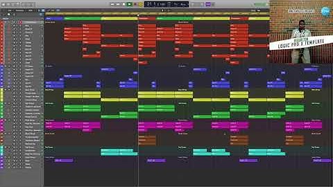 Logic Pro X Template Calm (Reggaeton) #logicproxtemplate #logicprox #logicpro