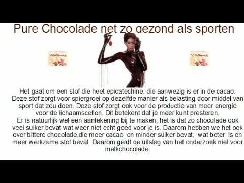 chocolade is gezond