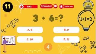 ADDITION QUIZ || ADDITION || SMART TIPS || QUIZ || MATH QUIZ || MATHEMATICS || MATH