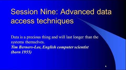 Learn ASP.NET 4.0, C# and Visual Studio 2010 Expert Skills Session 9 Objectives