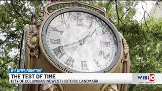 Iconic Sylvan’s clock is officially named a historic landmark in Columbia