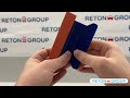 Пластиковый ракель для работы с самоклеющейся пленкой Reton Group / Шпатель магнитный / с фетром