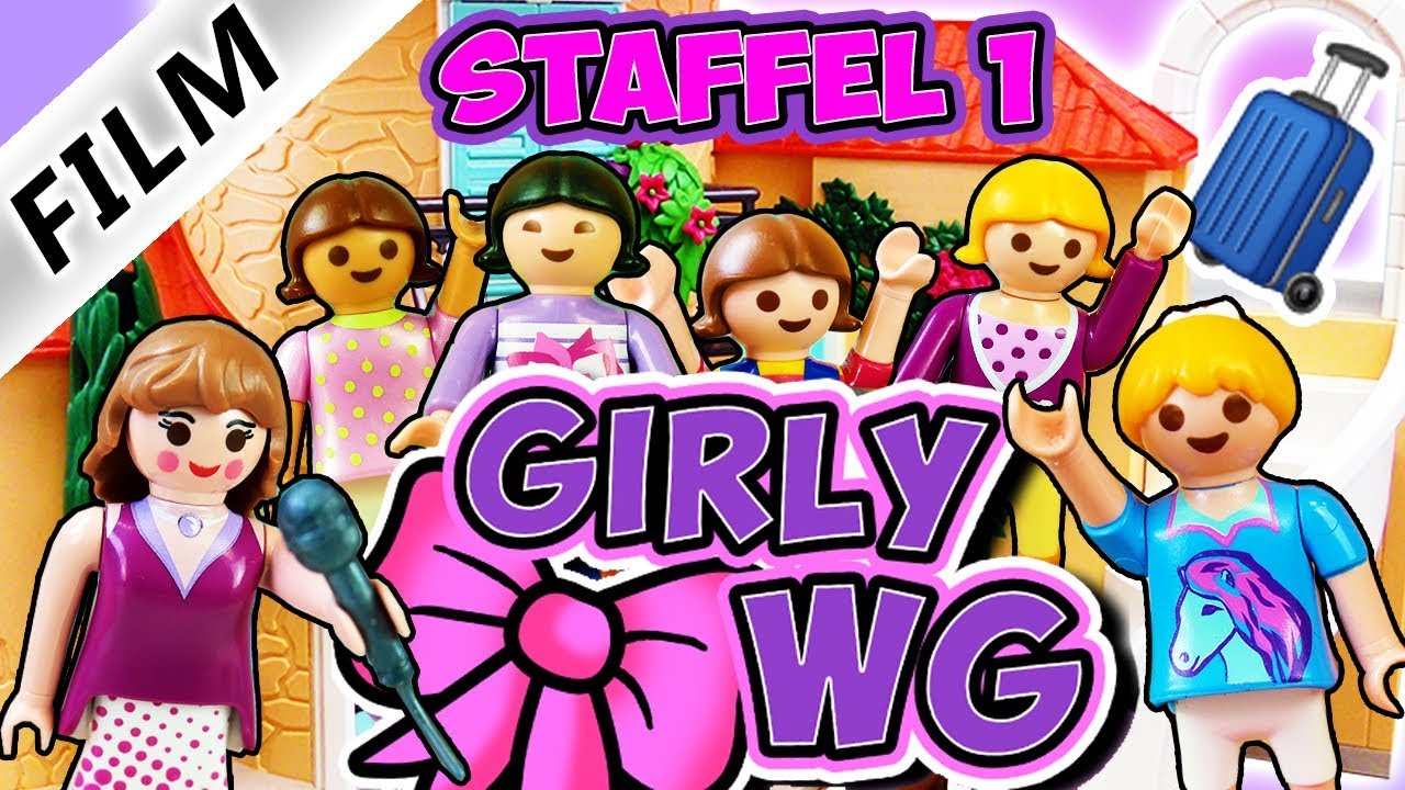 Playmobil Film deutsch DIE GIRLY WG - Die komplette 1. Staffel! Hannah Vogel in chaotischer TV Show