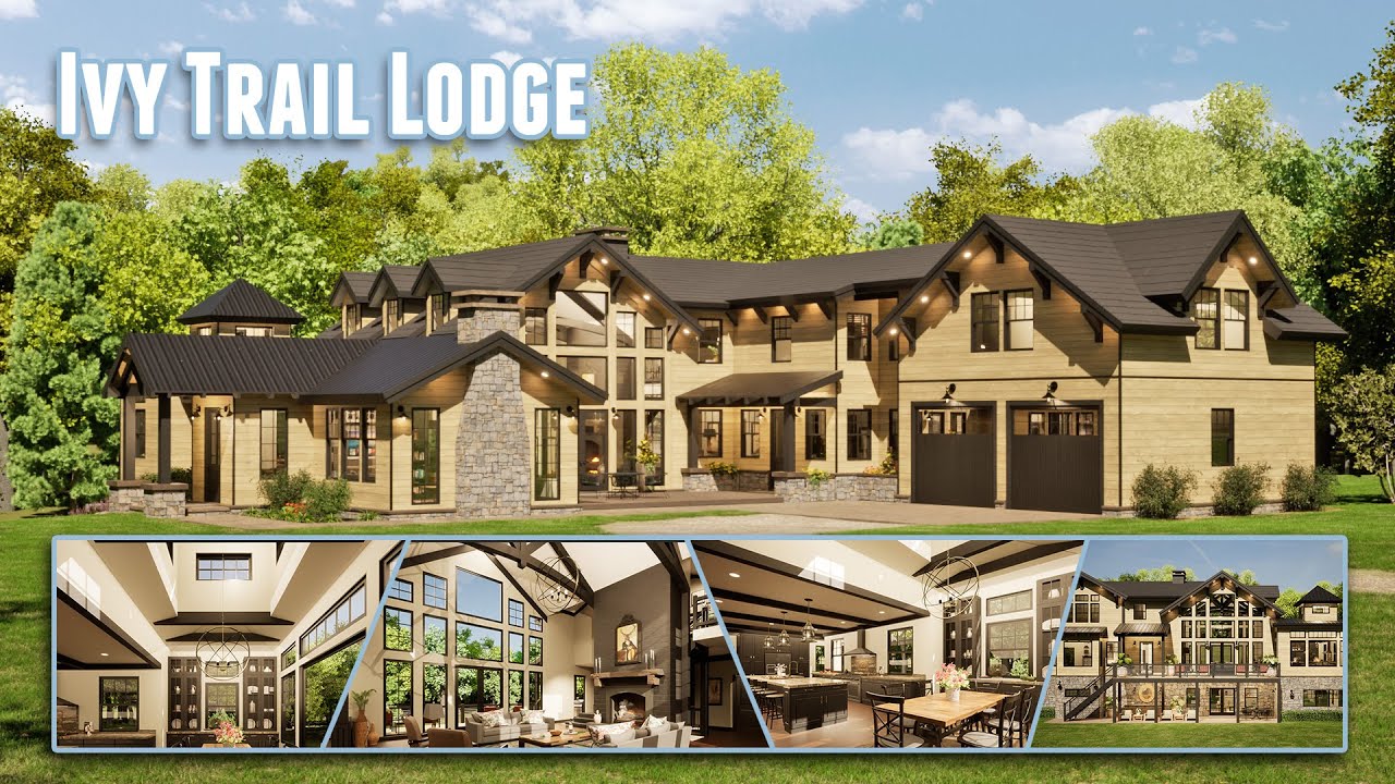 3D Home Tour: Ivy Trail Lodge | Natural Element Homes