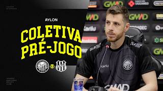 Entrevista | Pré-jogo Operário x Ponte Preta - 19ª rodada Campeonato Brasileiro Série B - Aylon