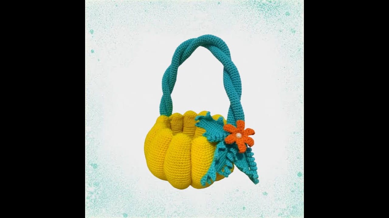 طريقة عمل سلة اليقطين الجزء الثاني How To Make Basket/Box