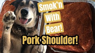 Smokn live with Bear - We will be smoken a Pork Shoulder!
Bring a frosty beverage as we smoke a pork shoulder! We will be using a Masterbuilt electric smoker with Bluetooth! Smokn live with Bear - We will be smoken a Pork Shoulder!