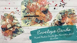 Layered Envelope Cards for Nomadic Soul Diaries