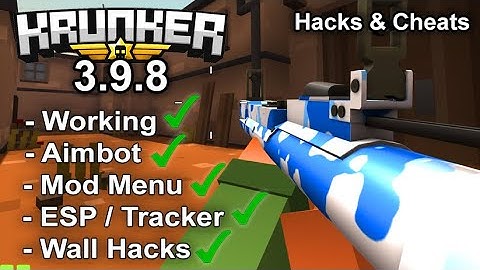 Krunker.io 3.9.8 Free Hacks & Cheats (100% WORKING)
