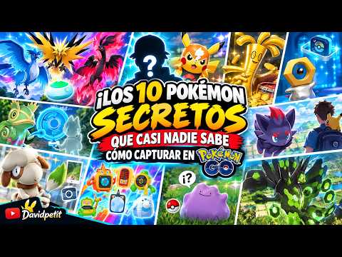 The 10 SECRET Pokémon Almost NO ONE Knows How to Catch in Pokémon GO!