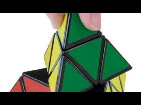 Solving PYRAMINICS(PYRAMID) CUBE