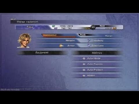 FINAL FANTASY X HD Remaster - Part 99 First Ribbon Armour - YouTube