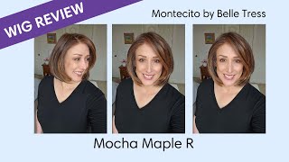 Montecito Wig by Belle Tress in Mocha Maple Brown | Heat Friendly Synthetic Wig